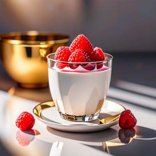 Jogurt z Malinami