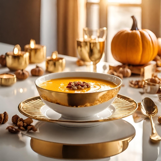 Krem Z Dyni Z Orzechami Włoskimi