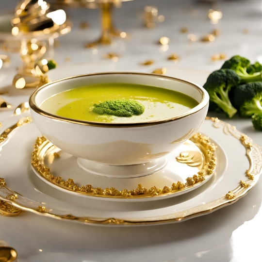 Warzywna Zupa Krem Z Brokułami